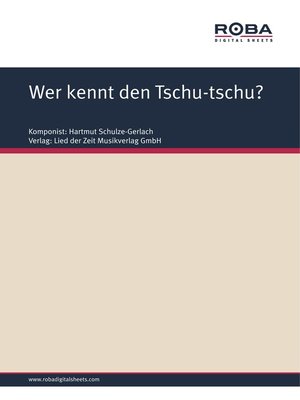 cover image of Wer kennt den Tschu-tschu?